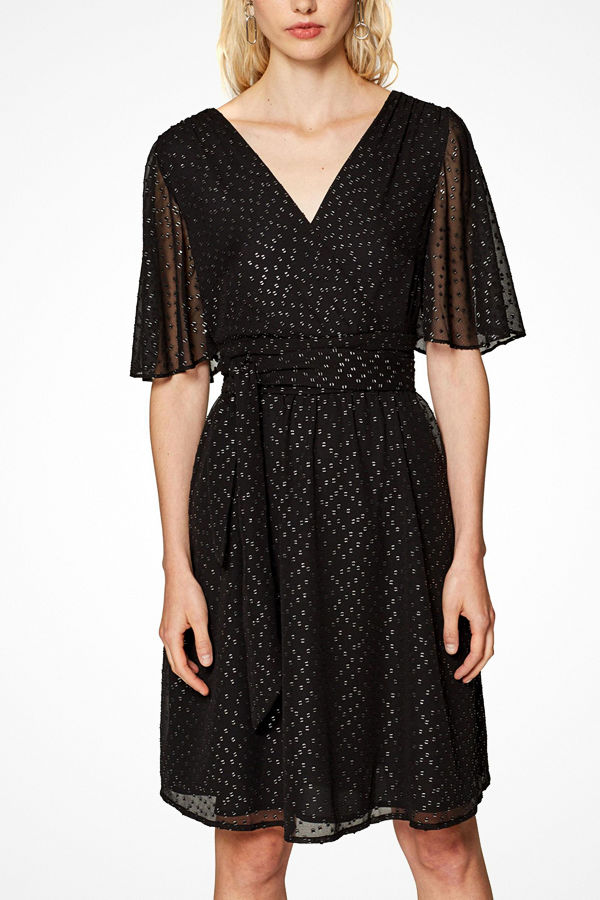 Esprit Klänning Metallic Butter Dress