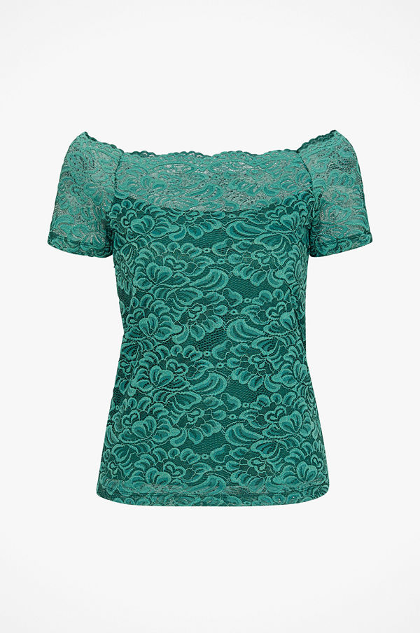 Vila Spetstopp Off Shoulder viMilana Top