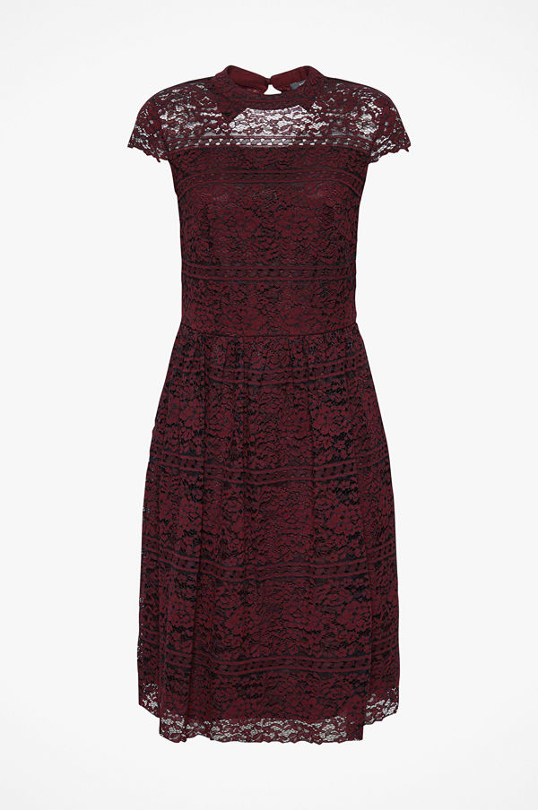 Esprit Spetsklänning Stripe Stella Dress