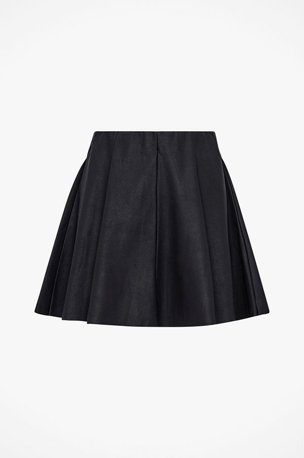 Only Kjol onlBase Neoline Faux Leather Skirt
