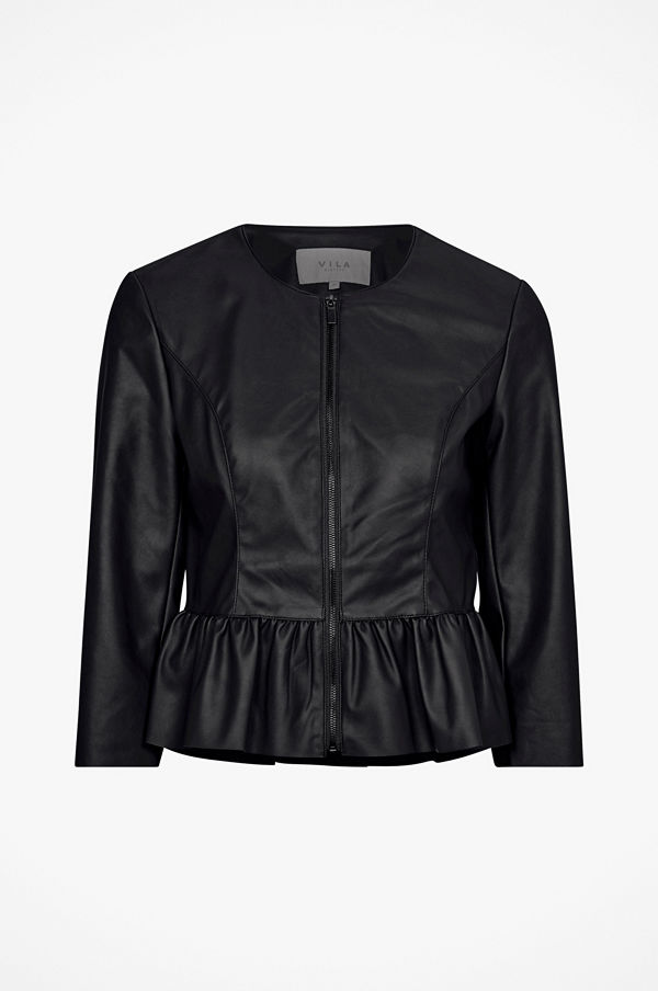 Vila Jacka viZozo Faux Leather Jacket