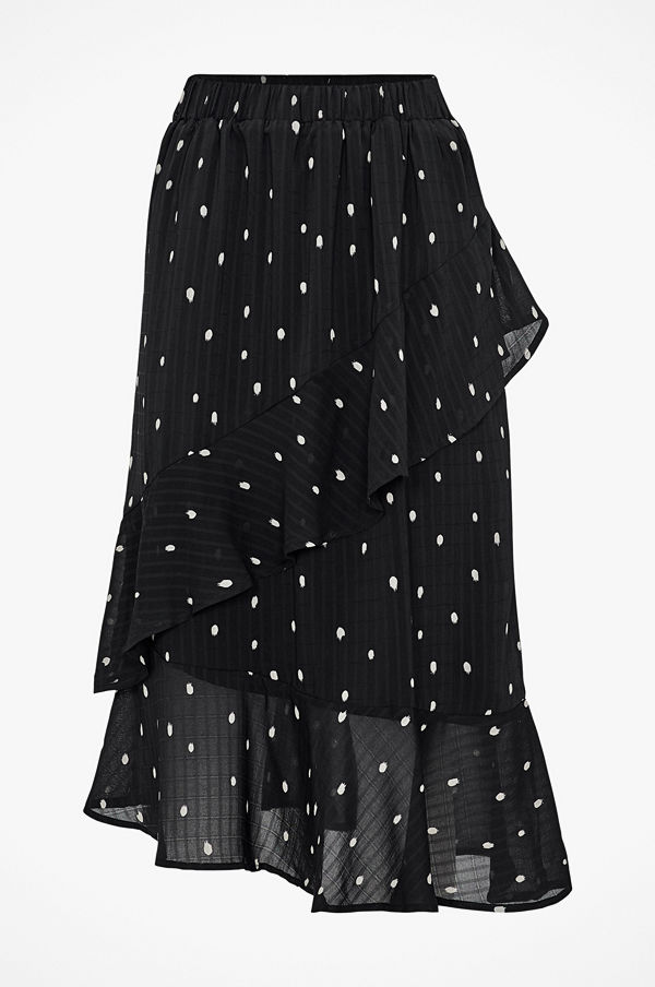 Y.a.s Volangkjol Nation Skirt