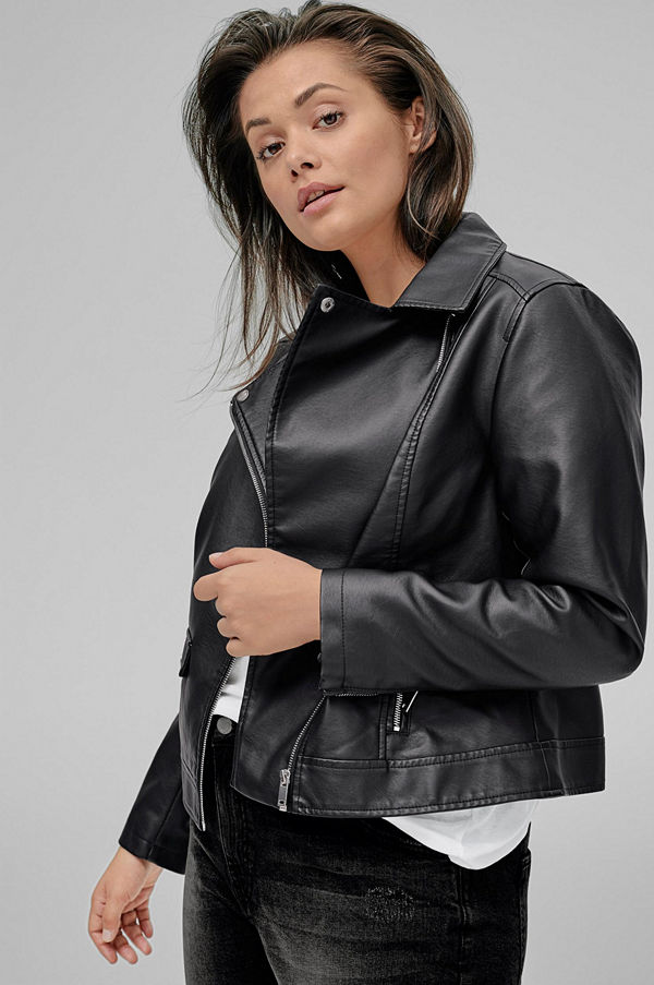 Zizzi Bikerjacka MPalma L/S Jacket