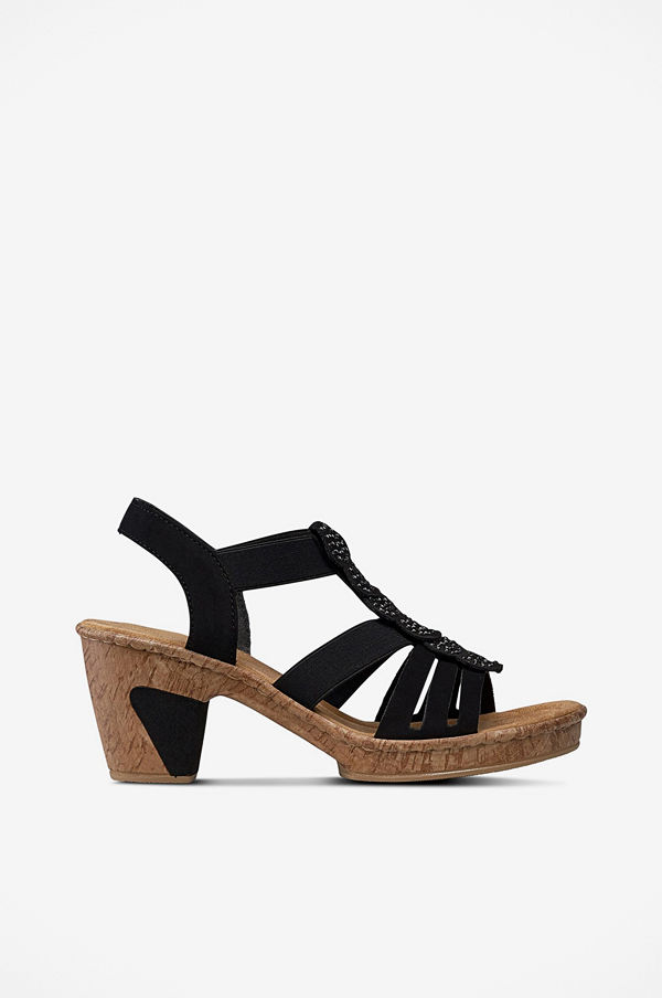 Rieker Sandalett med strass