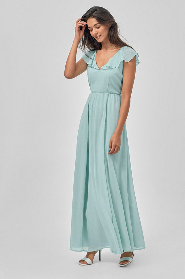 Vila Maxiklänning viRannsil S/L Maxi Dress
