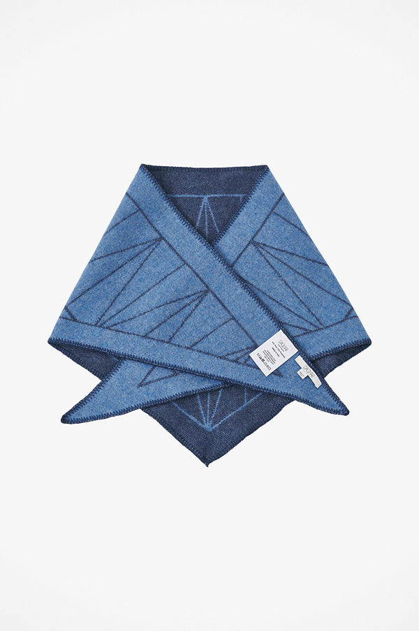 Dagmar Scarf Wool Grid