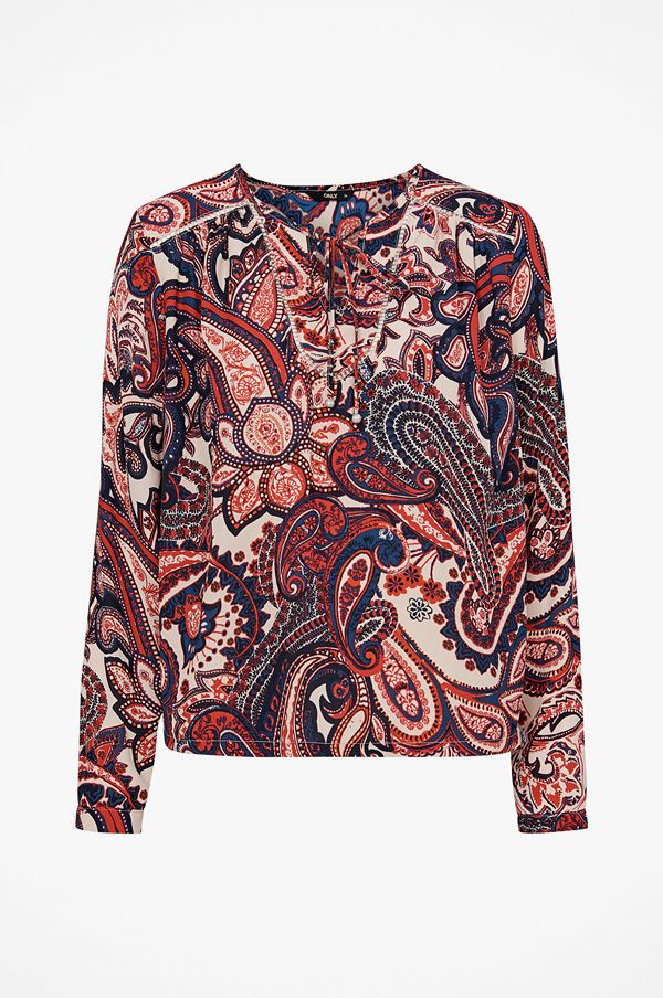 Only Blus onlRiley L/S Bow Top