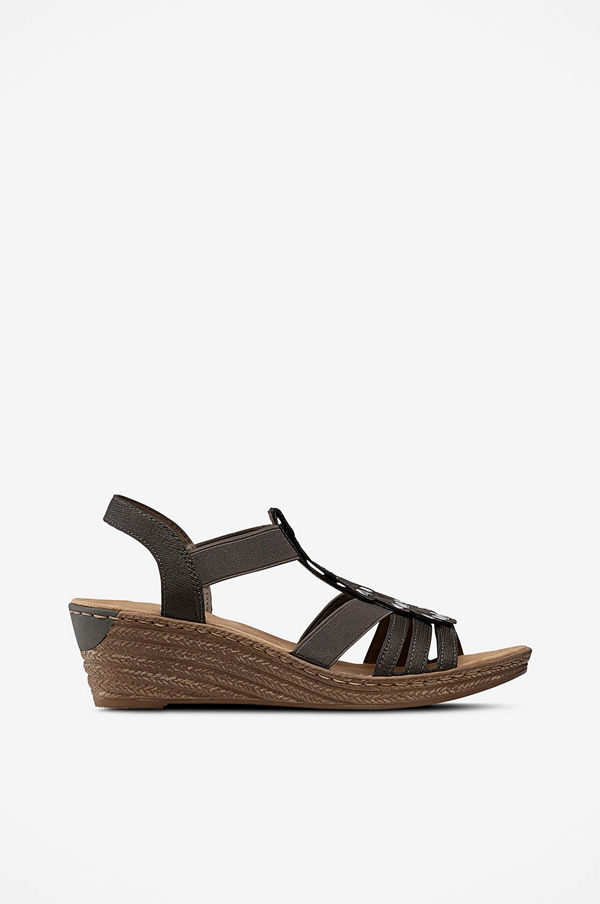 Rieker Sandalett med kilklack