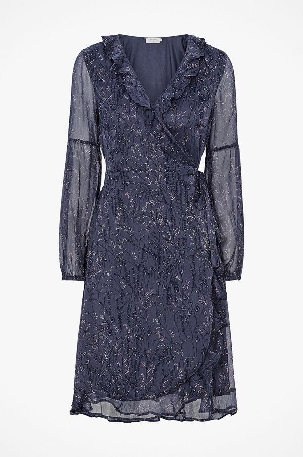 Cream Omlottklänning Ana Dress