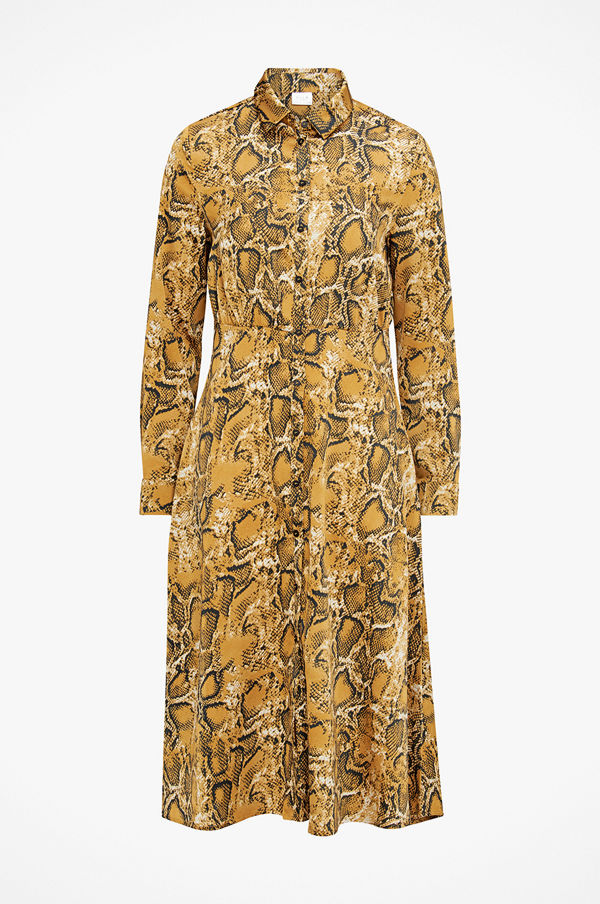 Vila Skjortklänning viMolga L/S Midi Dress