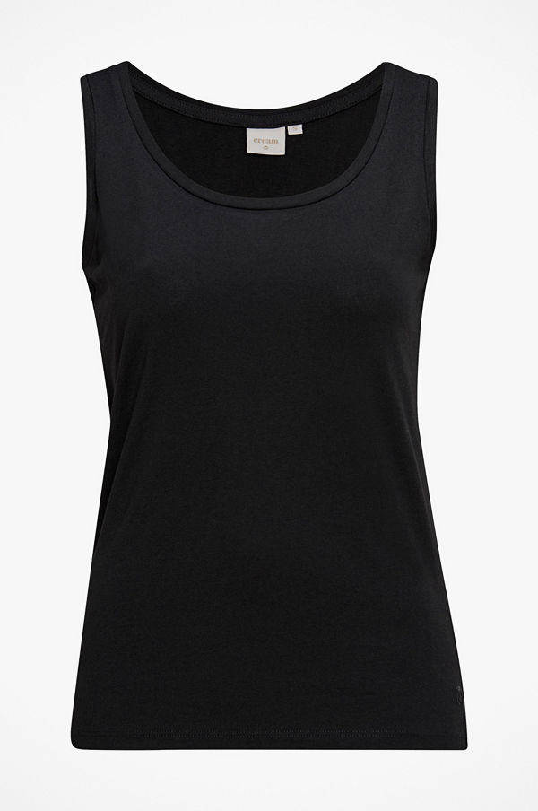 Cream Linne Naia O-neck Tank Top