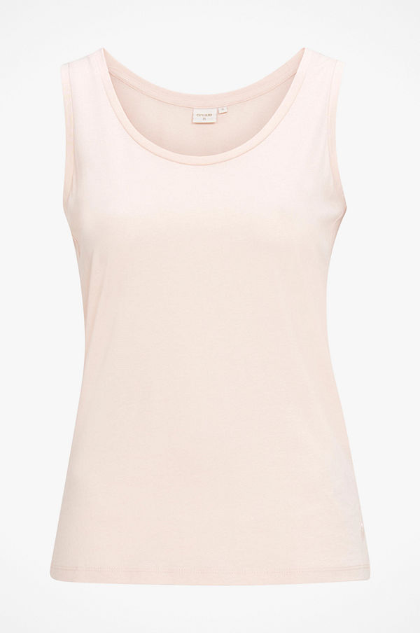 Cream Linne Naia O-neck Tank Top