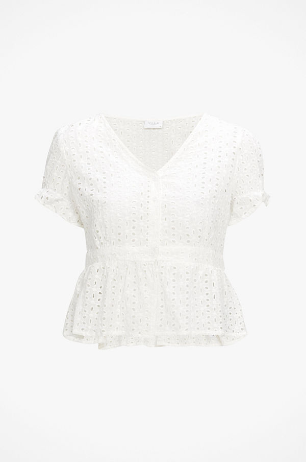 Vila Blus viKista S/S Button Detail Shirt