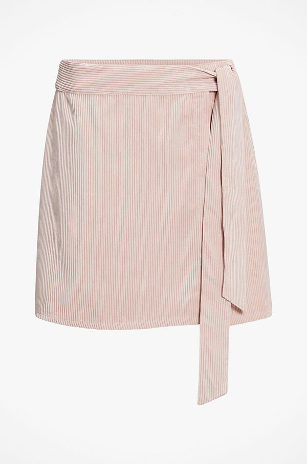 Only Omlottkjol onlElvira Wrap Corduroy Skirt