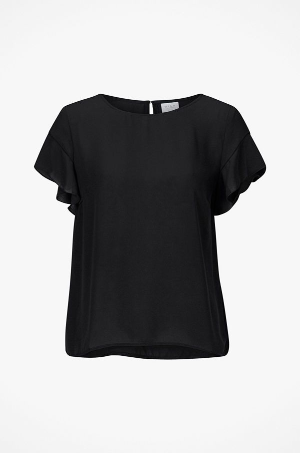 Vila Topp viLucy S/S Flounce Top
