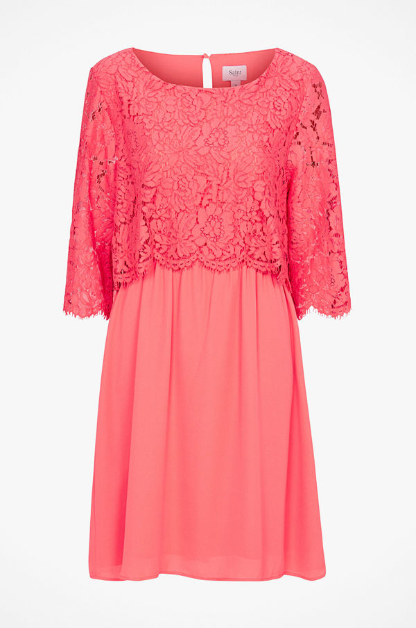 Saint Tropez Klänning Party Dress W Lace Klänningar online Saint Tropez Klänning Party Dress W Lace Blå