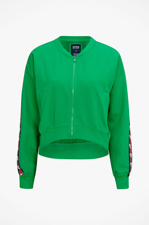 Svea Sweatshirt Violet Zip Sweat