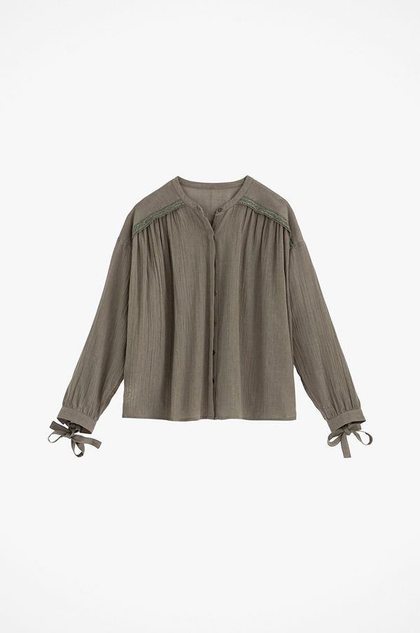 La Redoute Blus med rund halsringning