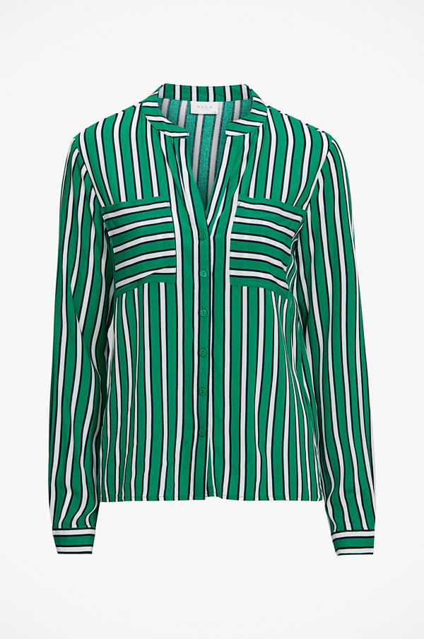 Vila Blus viLinetta stripe L/S Shirt