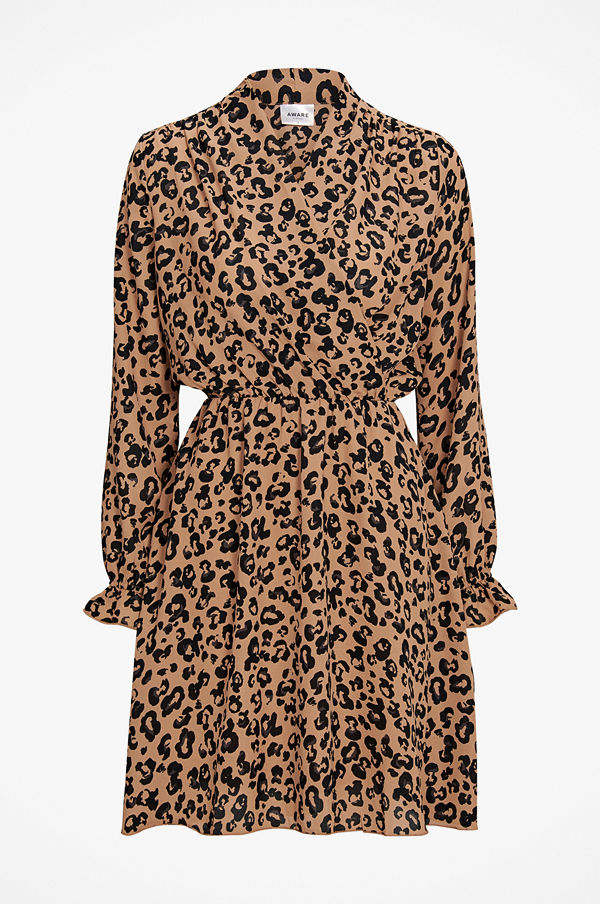 Vero Moda Klänning vmGreen LS ABK Wrap Dress