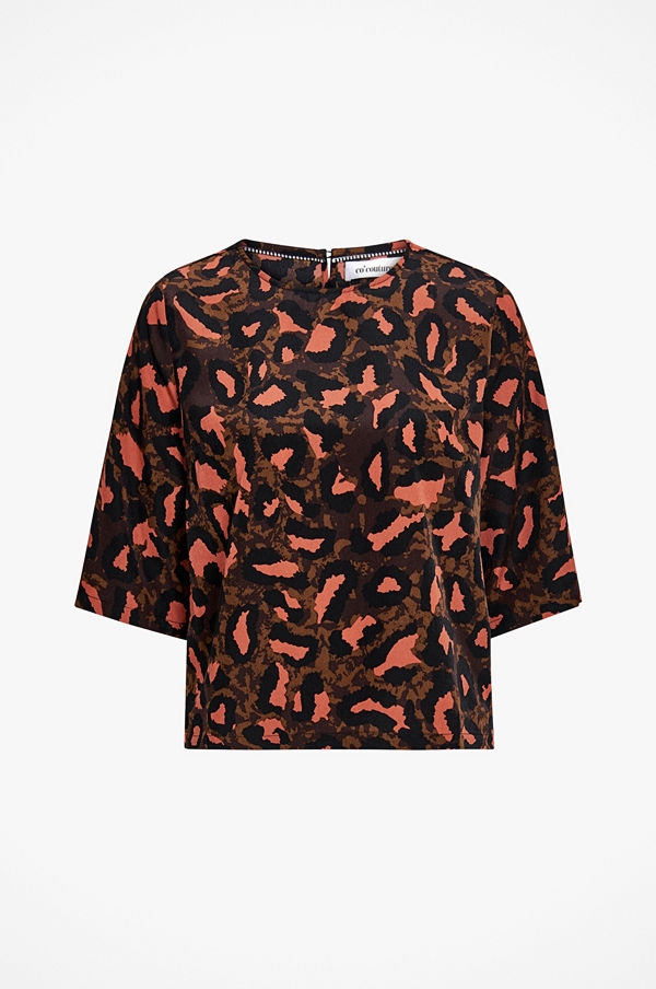 co’couture Blus Debby Animal Blouse