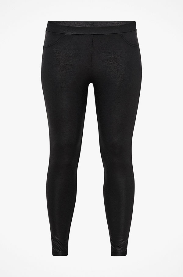 Zizzi Leggings, reprilmönstrade