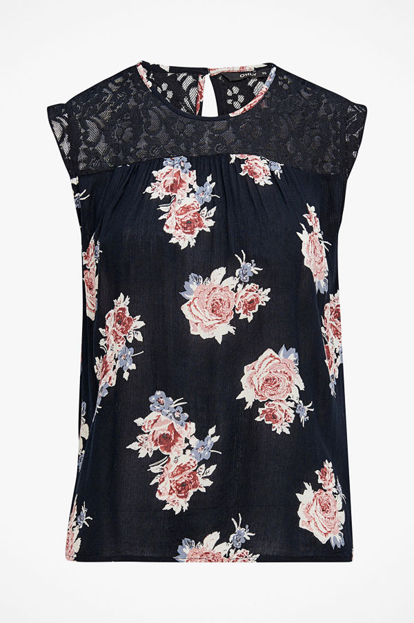 Only Topp onlKarmen S/L Top