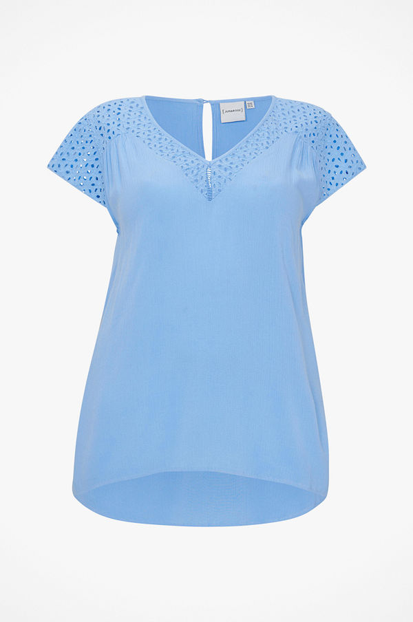 Junarose Topp jrAlisa Cap Sleeve Blouse