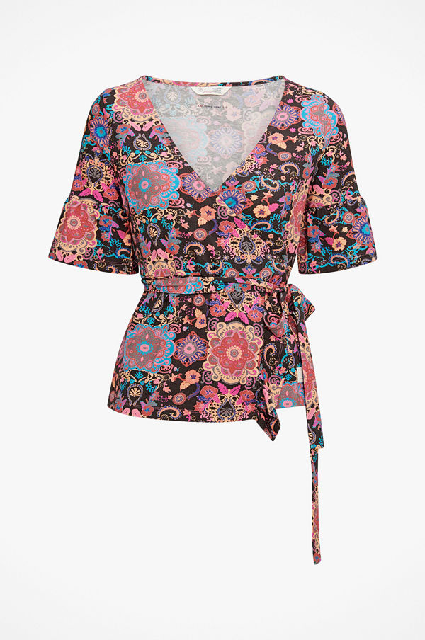 Odd Molly Topp Flower Wrap Top