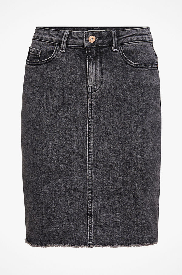 Only Jeanskjol onleliza Reg Rawedge Dnm Skirt