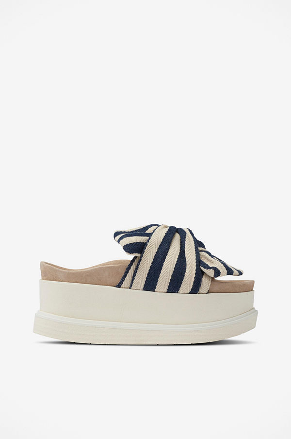 INUIKII Sandal Slippers Knot Striped