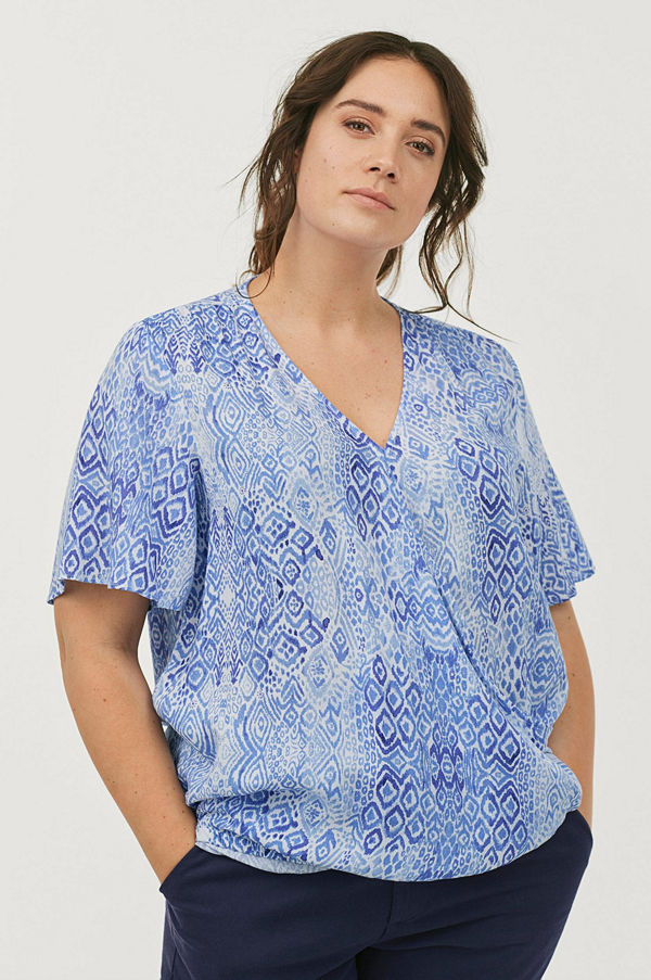 Ellos Blus i omlottmodell