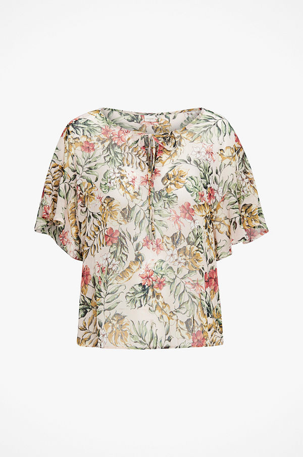 Cream Blus Elodie Top