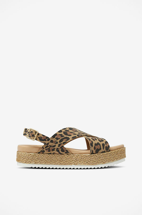 Agnes Cecilia Sandal Flatform Suede