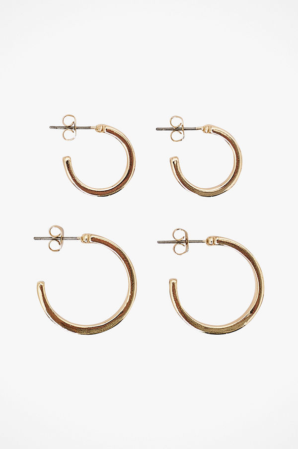 Pieces smycke Örhängen pcChristine Hoop Set