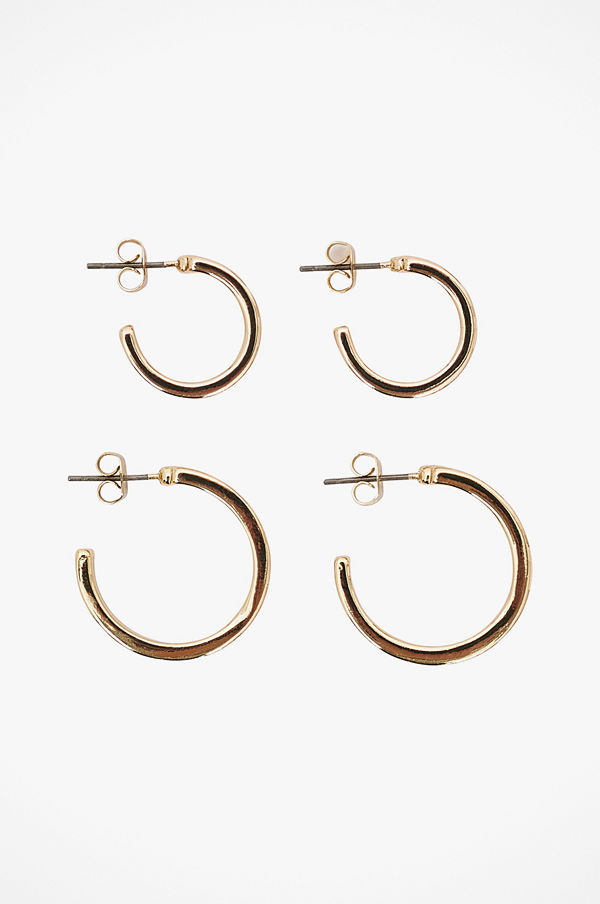 Pieces smycke Örhängen pcChristine Hoop Set
