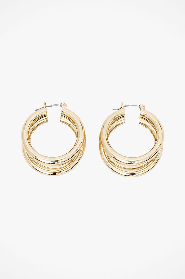 Pieces smycke Örhängen pcElaina Hoop Earrings