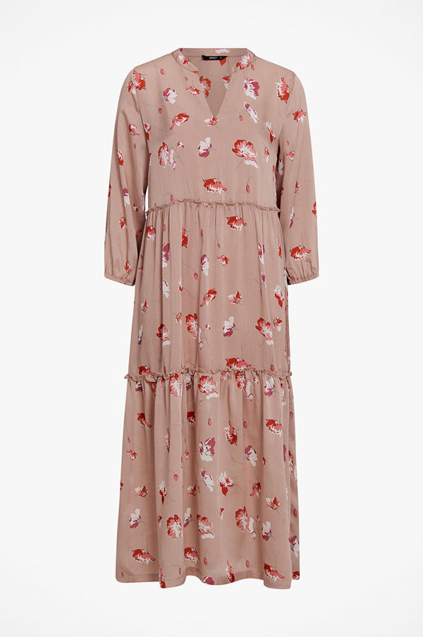 Only Klänning onlGiza L/S Maxi Dress