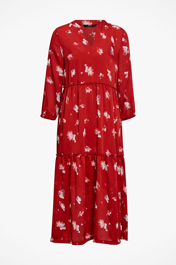 Only Klänning onlGiza L/S Maxi Dress