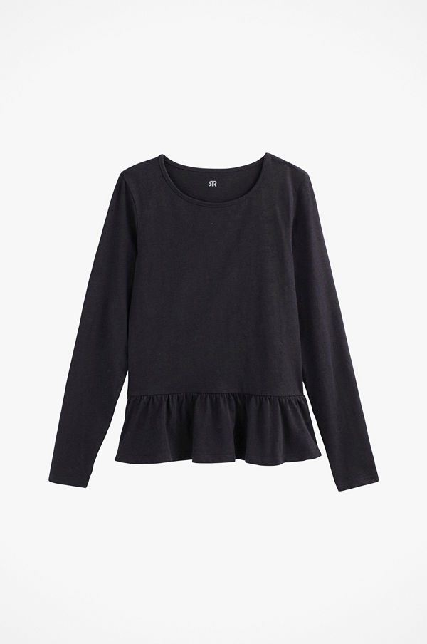 La Redoute Peplumtopp med lång ärm