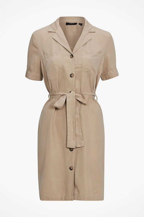 Pieces Skjortklänning pcWhy SS Tie Belt Dress