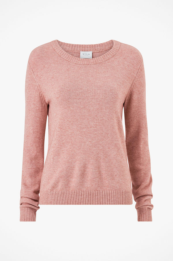 Vila Tröja viRil L/S O-Neck Knit Top