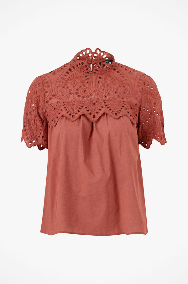 Vero Moda Topp vmVay SS Highneck Top Wvn
