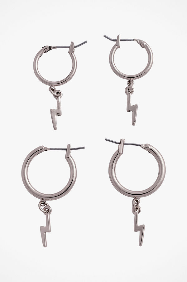 Pieces smycke Örhängen pcGaby Hoop Earrings, 2-pack