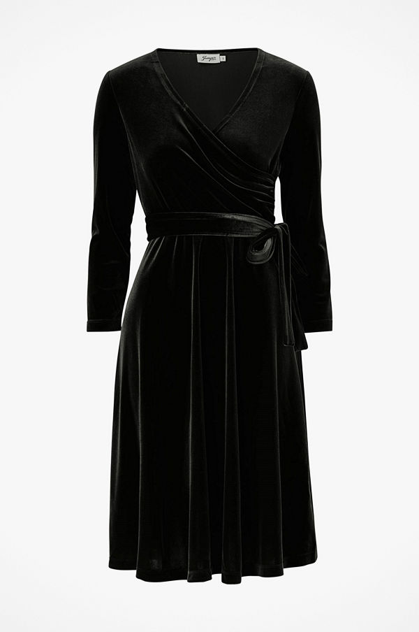 Jumperfabriken Sammetsklänning Cia Velvet Jersey Dress