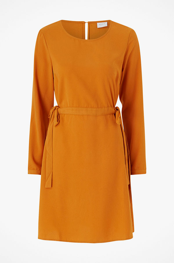 Vila Klänning viSarina L/S Tie Dress