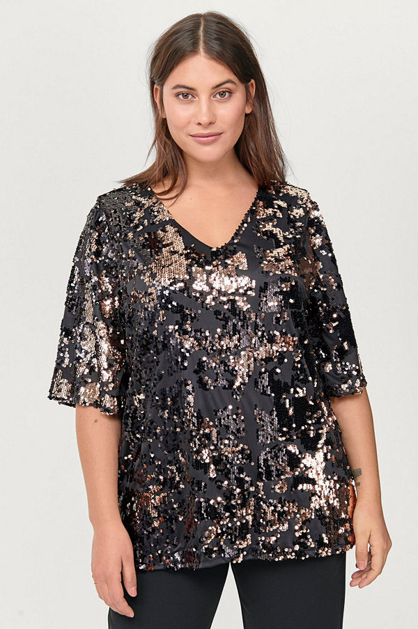 Ellos Topp Sequins