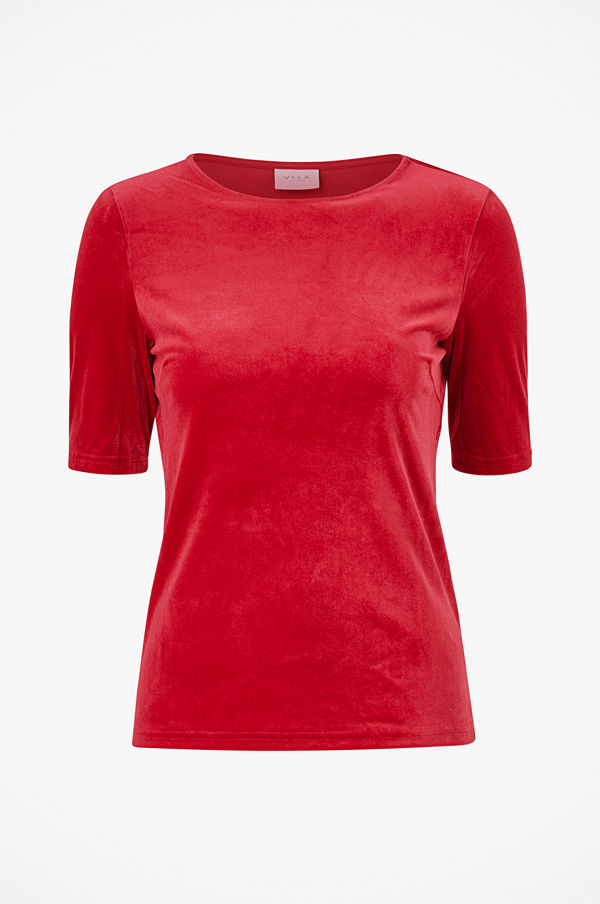 Vila Sammetstopp viMinny Velvet New 2/4 Sleeve Top