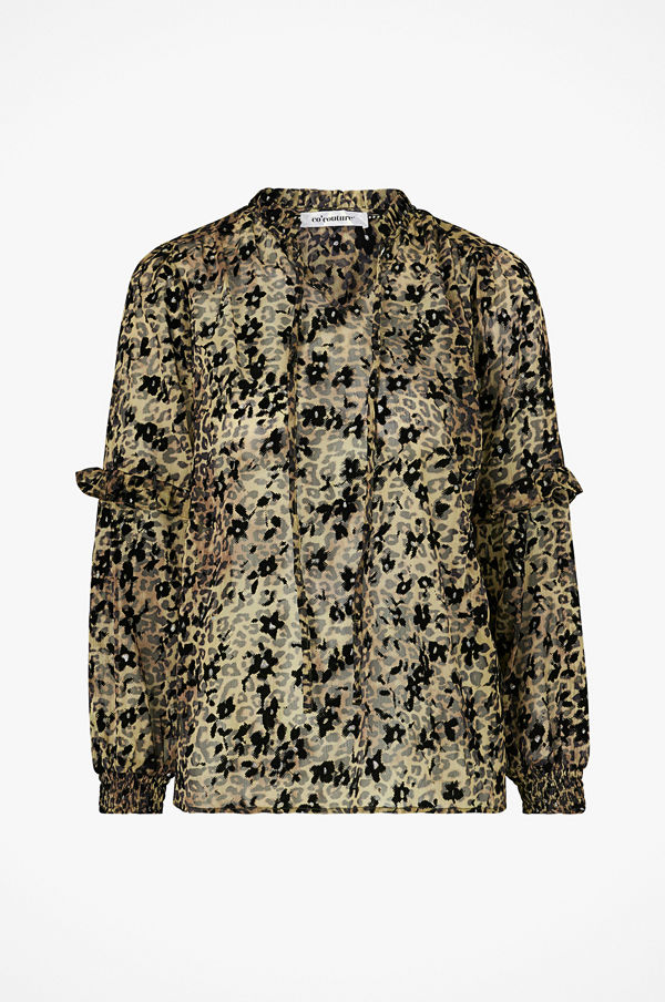 co’couture Blus Gemma Frill Blouse