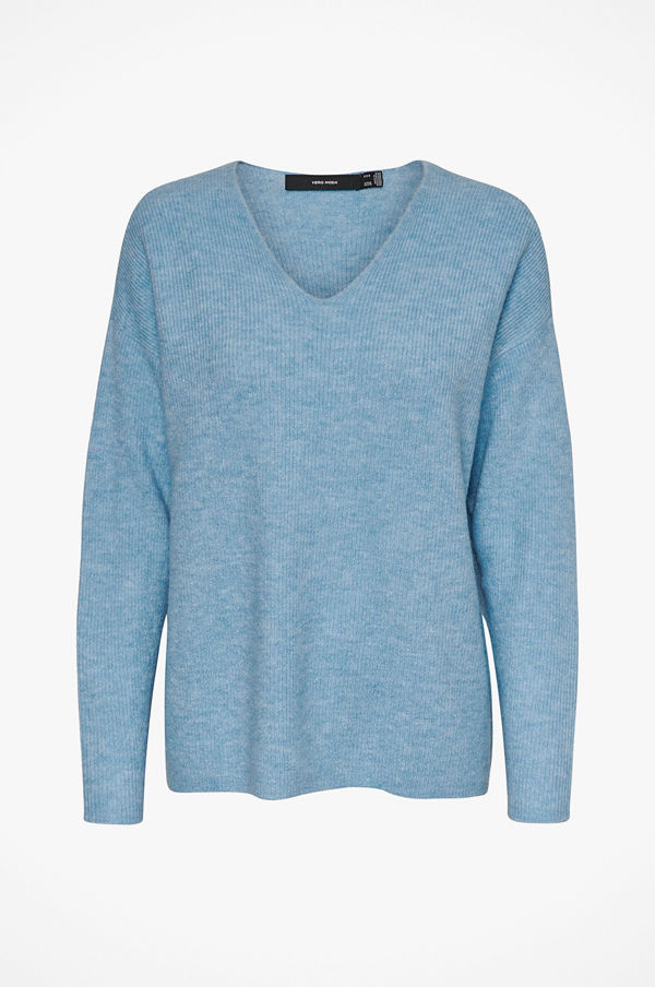 Vero Moda Tröja vmCrewlefile LS V-neck Blouse